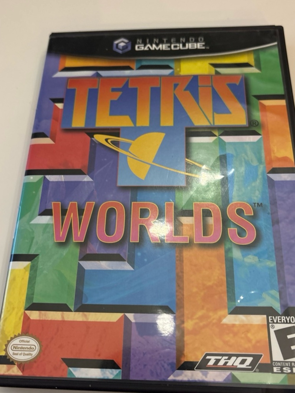 Nintendo Tetris Worlds for GameCube - Colorful Gameplay